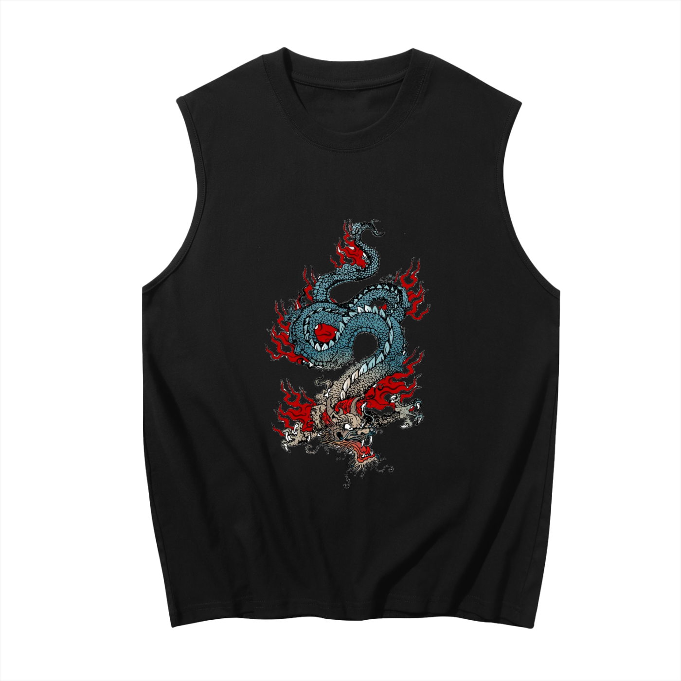 Men's Sleeveless Cotton Tank Top