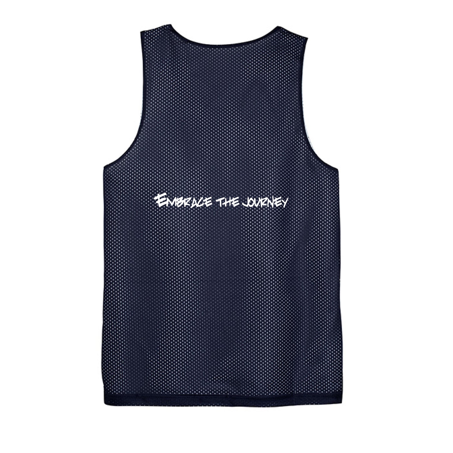 NAVY/WHITE - BACK