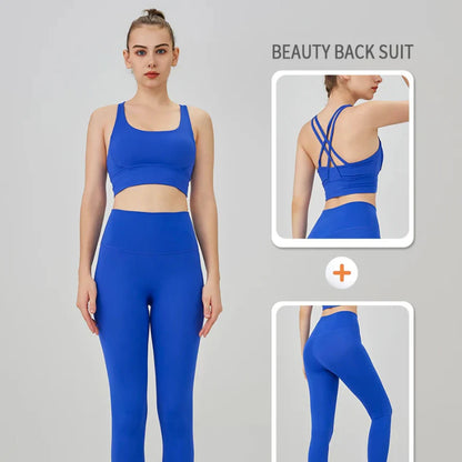 Push-Up Sports Bra & Leggings Suit