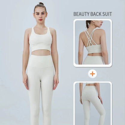 Push-Up Sports Bra & Leggings Suit
