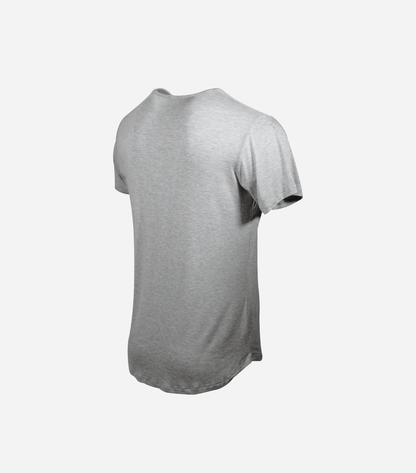 Bamboo Swift Curve-Hem T-Shirt - Sandstone